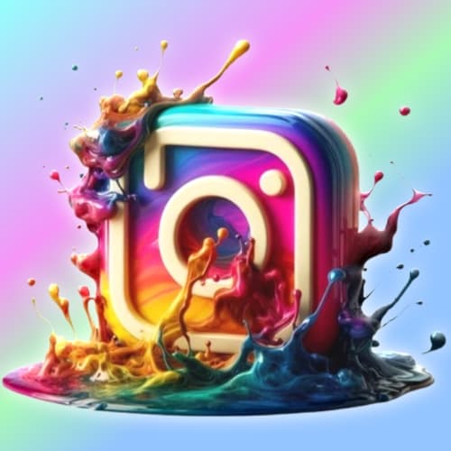 Daily Current News round logo with stylish font for social media bios