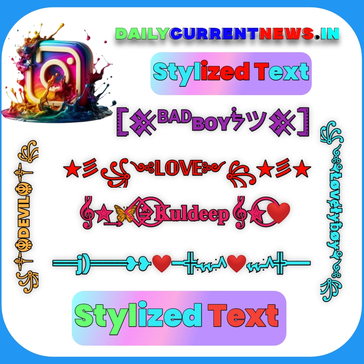 Stylized Text Generator