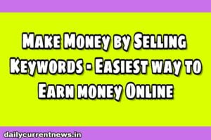 Keyword_Selling_Idea- make_Money-online