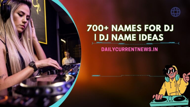 Cool DJ Name Ideas