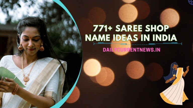 Saree Shop Name Ideas