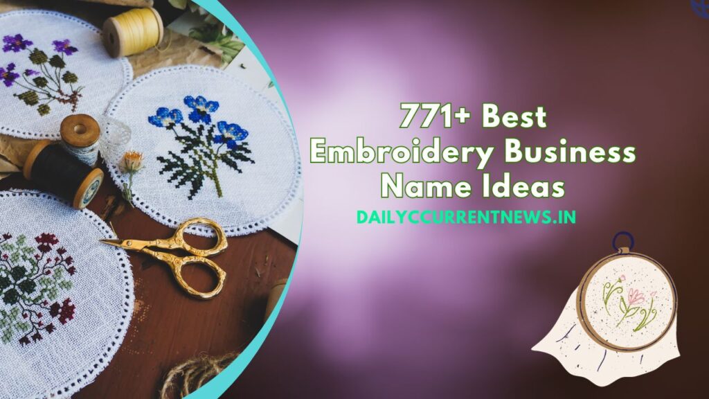 embroidery business name