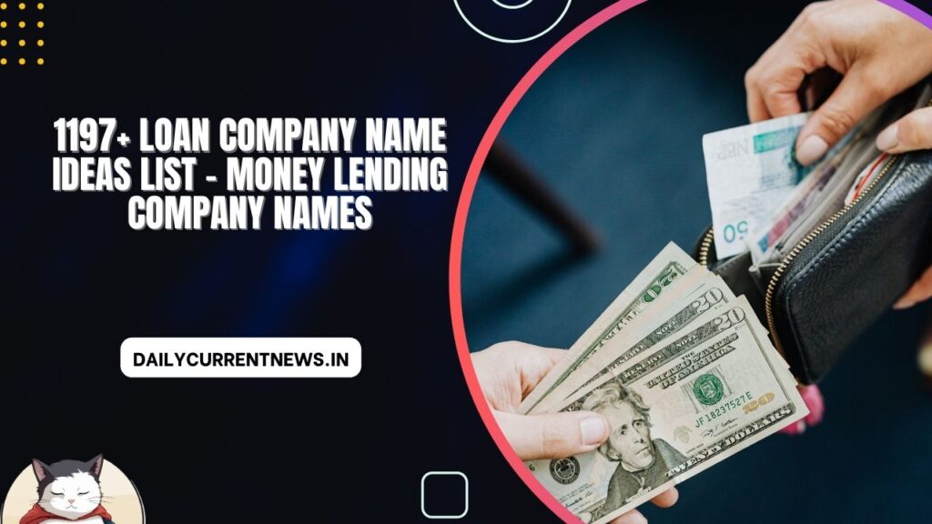 Loan Company Names